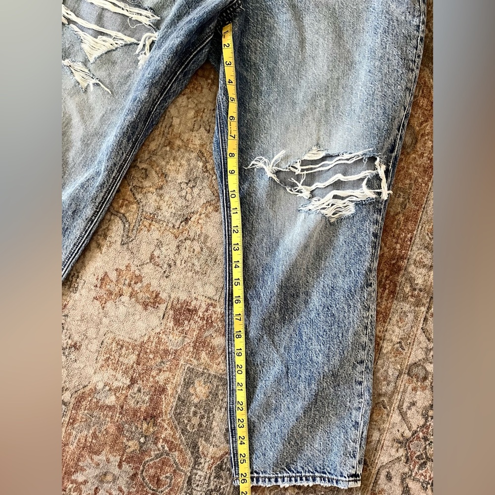 American Eagle Outfitters Blue Flare Jeans - Picture 7 of 8